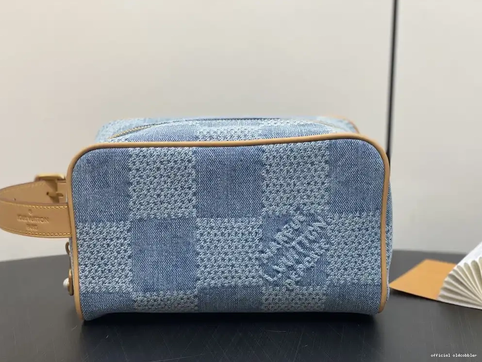 Official oldcobbler DOPP bag-23*13*12CM KIT VUITTON LOCKER LOUIS 0707
